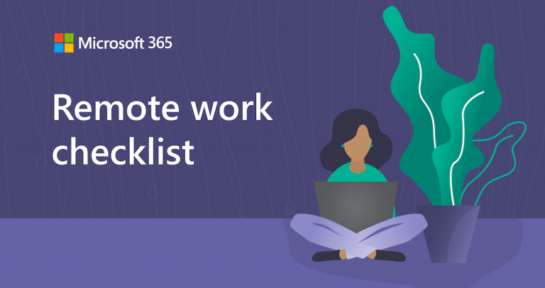 Liste de contrôle pour le travail à distance